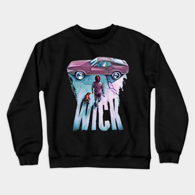 Exclusive John Wick Movie Merch Crewneck Sweatshirt by Fadedstar